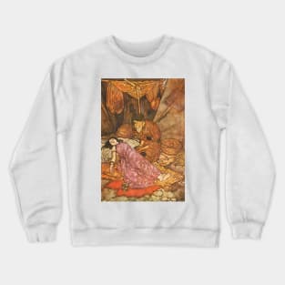 88th Quatrain - Edmund Dulac Crewneck Sweatshirt